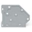End plate snap-fit type light gray thumbnail 2