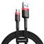 Cable USB A plug - micro USB plug 1.0m QC3.0 Cafule red+black BASEUS thumbnail 1