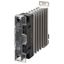 Solid-state relay, 1 phase, 27A, 100-480V AC, with heat sink, DIN rail thumbnail 2