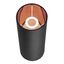 FENDA lamp shade, D150/ H400, cylindrical, black/ copper thumbnail 6