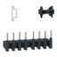 Kit for assembling 4P changeover contactors, LC1DT20-DT40 with screw clamp terminals, without electrical interlock thumbnail 2