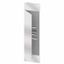 DOMO CENTER - FRONT KIT - MIRROR FINISH DOOR - 2 ENCLOSURES 40 MODULES - H.2700 - WHITE METAL RAL 9003 thumbnail 2