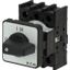 On-Off switch, P1, 40 A, flush mounting, 3 pole, with black thumb grip and front plate thumbnail 3