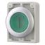 Illuminated pushbutton actuator, RMQ-Titan, Flat, maintained, green, inscribed, Metal bezel thumbnail 5