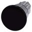 Mushroom pushbutton, 22 mm, round, metal, shiny, black, 40 mm, latching, 3SU1050-1BA10-0AA0-Z Y11 thumbnail 2