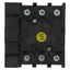 On-Off switch, P1, 40 A, flush mounting, 3 pole, 1 N/O, 1 N/C, with black thumb grip and front plate thumbnail 21