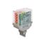 Relay module Nominal input voltage: 24 … 230 V AC/DC 4 make contacts thumbnail 2