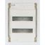 Compact distribution board-flush mounting, 2-rows, super-slim sheet steel door thumbnail 5