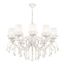 Elegant Grace Chandelier White with Gold thumbnail 2