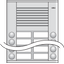 Surface-mounting external unit 20 mm with 10 bells in two rows thumbnail 2