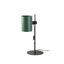 GUADALUPE BLACK TABLE LAMP GREEN LAMPSHADE 1xE27 thumbnail 2