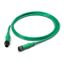 SmartWire-DT round cable IP67, 4 meters, 5-pole, Prefabricated with M12 plug and M12 socket thumbnail 1