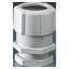 SHOCKPROOF POLYMER CONDUIT/BOX COUPLING - HOLE Ø 48MM - FOR EXTERNAL CONDUITS 40MM - GREY RAL7035 - IP66 thumbnail 1