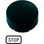 Button plate, raised black, STOP thumbnail 3