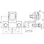 Clamp StSt, vertical type, for profiles 3-18mm with clamping frame thumbnail 2