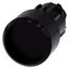 Pushbutton, 22 mm, round, plastic, black, Front ring, raised momentary contact 3SU1000-0CB10-0AA0-Z Y10 thumbnail 2