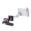 Door coupling rotary handle, black, +key lock, size 4 thumbnail 3