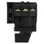 On-Off switch, P1, 40 A, flush mounting, 3 pole, 1 N/O, 1 N/C, with black thumb grip and front plate thumbnail 8