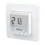 Flush-mounted thermostat as room controller, AC 230V, 1NO contact, 10 A, white backlighting thumbnail 1