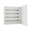 Complete surface-mounted flat distribution board, white, 33 SU per row, 4 rows, type C thumbnail 11
