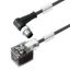 Valve cable (assembled), 90&deg; plug - valve plug, DIN design B (10 m thumbnail 2