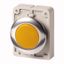 Indicator light, RMQ-Titan, Flat, yellow, Metal bezel thumbnail 1