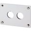 Flush mounting plate, 2 mounting locations thumbnail 3