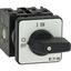 On-Off switch, T0, 20 A, flush mounting, 3 contact unit(s), 6 pole, with black thumb grip and front plate thumbnail 19