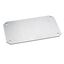 Plain mounting plate H200xW300mm made of galvanised sheet steel thumbnail 1