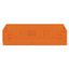 End and intermediate plate 2.5 mm thick orange thumbnail 1