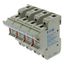 Fuse-holder, low voltage, 50 A, AC 690 V, 14 x 51 mm, 4P, IEC, with indicator thumbnail 5