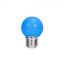 LED G45 E-27 230V 1W  BLUE PCV SPECTRUM thumbnail 1