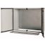 Wall enclosure with mounting plate, HxWxD=600x800x300mm, 2 doors thumbnail 2