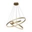Modern Rim Pendant Lamp Brass thumbnail 1