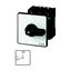On-Off switch, P3, 63 A, rear mounting, 3 pole, 1 N/O, 1 N/C, with black thumb grip and front plate thumbnail 2