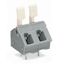 PCB terminal block finger-operated levers 2.5 mm² gray thumbnail 3