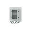 Front plate, NZM4, 4p, fixed, W=600mm, IP55, grey thumbnail 6