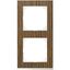 M-Pure Decor 2-gang frame Oak thumbnail 1