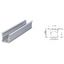 Aluminium profile TBI, L-2000mm W-25mm H-27mm thumbnail 3