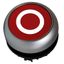 Illuminated Push-button, flat, `0ï, spring-return, red thumbnail 1