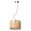 MAMBO 450 Black/rattan pendant lamp thumbnail 2