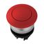 Mushroom push-button, spring-return, red thumbnail 1