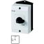 On-Off switch, 3 pole + N + 1 N/O + 1 N/C, 20 A, 90 °, surface mounting thumbnail 1