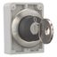 Key-operated actuator, Flat Front, maintained, 2 positions, MS8, Key withdrawable: 0, I, Bezel: stainless steel thumbnail 14