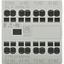 Auxiliary contact module, 4 pole, Ith= 16 A, 4 NC, Front fixing, Push in terminals, DILA, DILM7 - DILM38 thumbnail 8