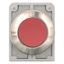 Pushbutton, RMQ-Titan, flat, maintained, red, blank, Front ring stainless steel thumbnail 5