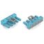 Socket for PCBs angled 5-pole blue thumbnail 1