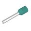 Wire-end ferrule, insulated, 10 mm, 8 mm, Turquoise thumbnail 3