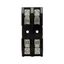 Eaton Bussmann series G open fuse block, 480V, 35-60A, Box Lug/Retaining Clip, Two-pole thumbnail 2