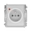 5599E-A02357 08 Socket outlet with earthing pin, shuttered, with surge protection thumbnail 1